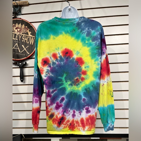 Tie-dyed long-sleeved tee size medium - Picture 4 of 6